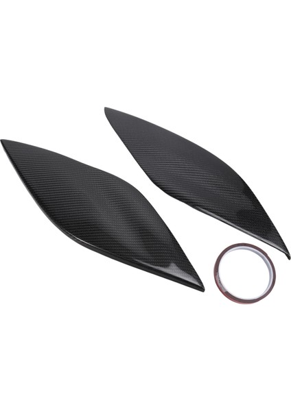 Araba Far Kaşları Göz Kapakları Karbon Fiber Çıkartmalar Fiat Bravo Için Far Kapağı Trim Kapak 2007+ (Yurt Dışından) modelleri