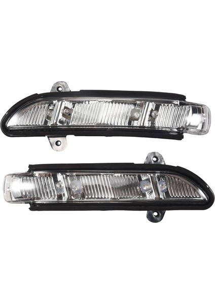 Araba Ön Lh + Rh Kapı Aynası Turn Sinyal Işığı Mercedes W211 W221 07-10 A2198200521 A2198200621 (Yurt Dışından)