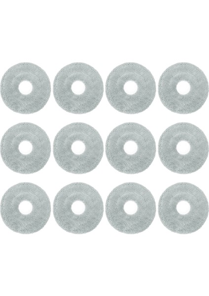 L10S Pro Ultra HEAT/X30/X30 PRO/S10 Elektrikli Süpürge Yedek Pedi Için 12 Adet Yıkanabilir Paspas Bezi (Yurt Dışından)