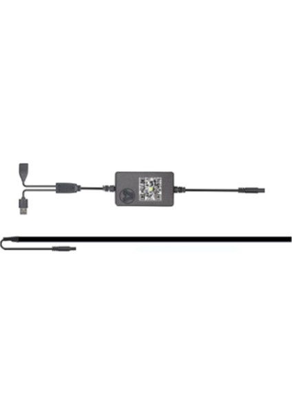 Tesla Model 3 Y Araba Iç Mekan Rgb Neon Işık LED Strip Merkezi Konsolu Gösterge Tablosu Ortam Lambası (A) (Yurt Dışından) indirimleri