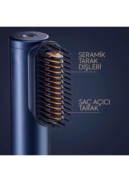 Saç Kurutma ve Şekillendirme Seti Air Wand, Difüzör ve Paddle Başlık Dahil, 1600W, 4 Başlık, Iyon Teknolojisi indirimleri