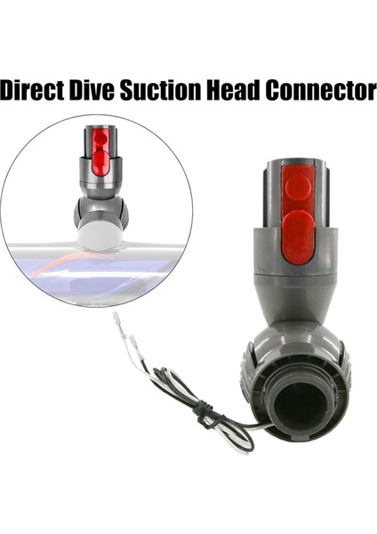 V8 V10 SV10 SV12 Temizleyici Bağlantı Yedek Parçası Için 50W Doğrudan Tahrikli Emiş Vakum Bağlantı Başlığı (Yurt Dışından) fiyatları