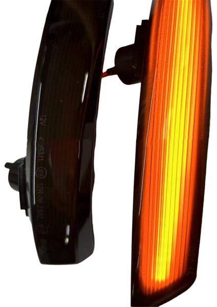 1paır Geri Dönüşün Sinyali Sarı ve Ford Focus Için Sarı ve Mavi Işık Iı 08-11 Mondeo Iv 2010 Yan Ayna Gösterge Lambası (Yurt Dışından) fırsatları