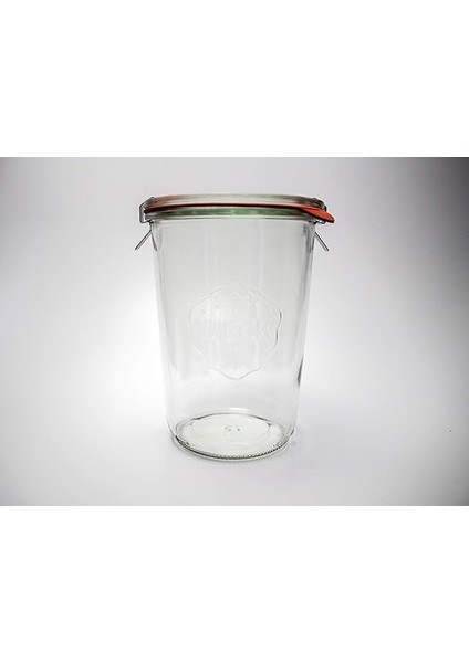 Konserve Kavanozları 743-28,7 Fl. Oz Weck Kalıp Kavanozları Şeffaf Camdan Yapılmıştır - Çevre Dostu Konserve Kavanozu - Yiyecek Saklama Kavanozu, Hava Sızdırmaz Contalı ve Kapaklı Yoğurt - 3/4 indirimleri