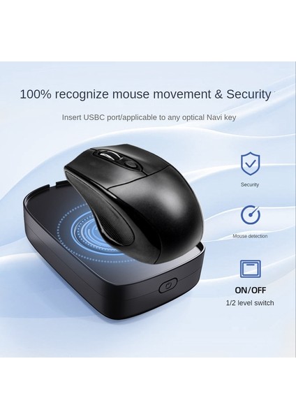 Fare Jiggler USB Taşıyıcı Fare Hareketi Simülatörü, Açık/kapalı Anahtarlı (Yurt Dışından) indirimleri
