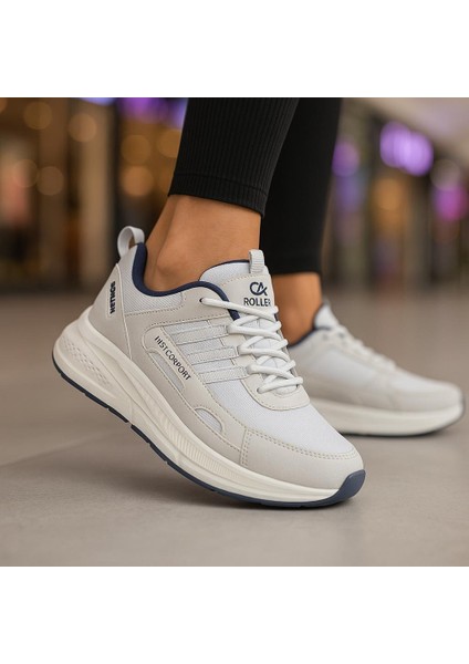 Unisex Fuspetli Su Geçirmez Spor Ayakkabı - Buz Gri indirimleri