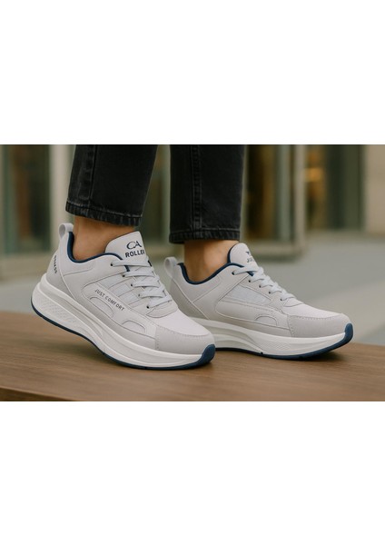 Unisex Fuspetli Su Geçirmez Spor Ayakkabı - Buz Gri