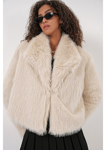 Kadın Kaban 5186 Ekru