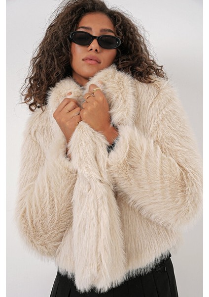 Kadın Kaban 5186 Ekru fiyatları