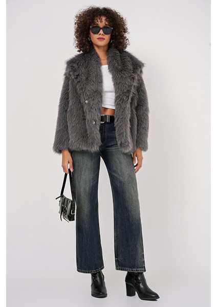 Kadın Kaban 5186 Antrasit indirimleri