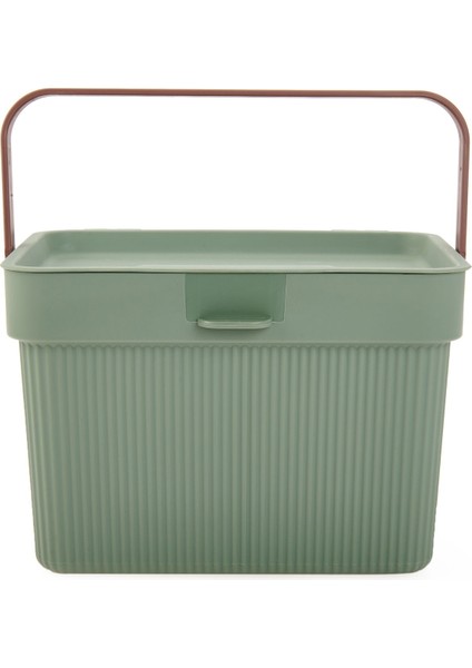 Kulplu Saklama Kutusu - Asorti - 6 Lt