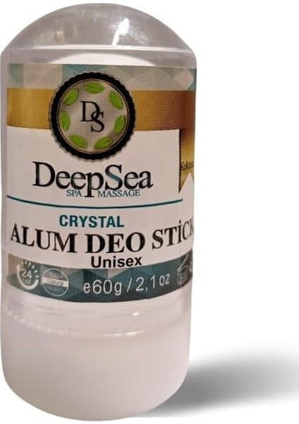 Kristal Doğal Tuz Içeren Roll-On Alum Deo Stick 60 gr