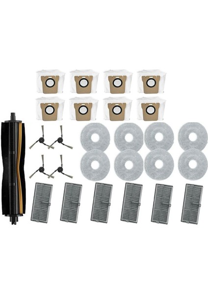 Omni M40 D110CN Elektrikli Süpürge Aksesuarları Ana Yan Fırça Paspas Filtre Toz Torbaları A (Yurt Dışından) fiyatları