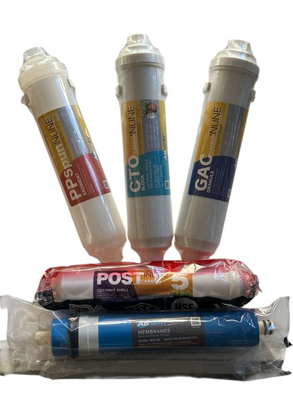 New Ninova 5'li Filtre Seti