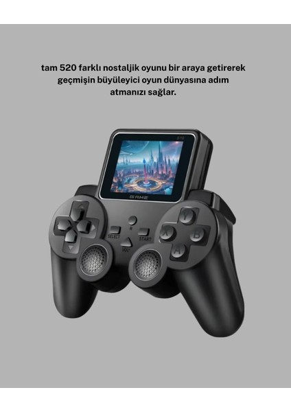 Buğz 520 Oyunlu Atari S10 El Konsolu – Retro Tasarım, Şarjlı ve Taşınabilir Oyun Deneyimi indirimleri
