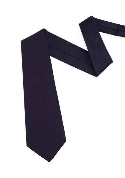 Erkek Lacivert %100 Ipek Kravat 50317310-200