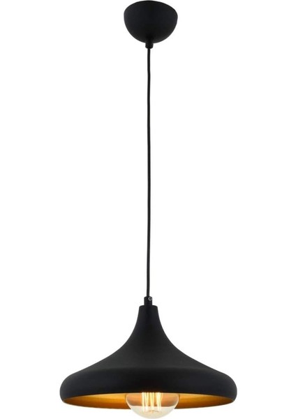 4106 Modern Avize, 60 W, Siyah