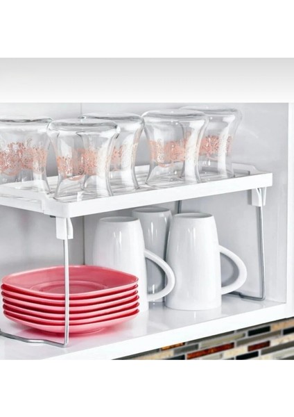 2 Adet Katlı Tezgah Üstü-Dolap Içi Mutfak Rafı ve Düzenleyici Organizer2 indirimleri