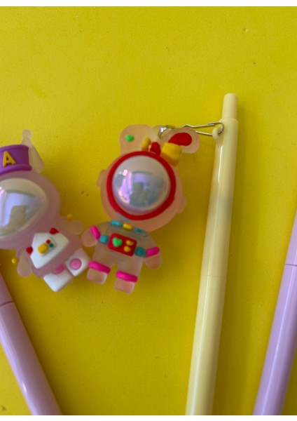 Işıklı Figürlü 0.7 Uçlu Versatil Kalem | 1 Adet | Eğlenceli Süslemeli modelleri