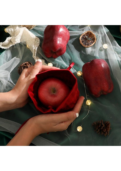 Noel Kadife Bağlantılı Elma Çanta (Yurt Dışından) fiyatları