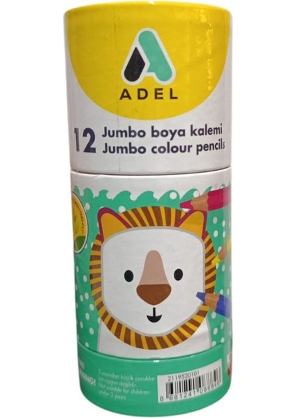 Adel Boya Kalemi Jumbo Hexa 12LI 2119520101
