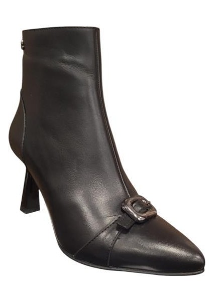 2554001K Sivri Burun Ince Topuk Kadın Deri Bot fiyatları