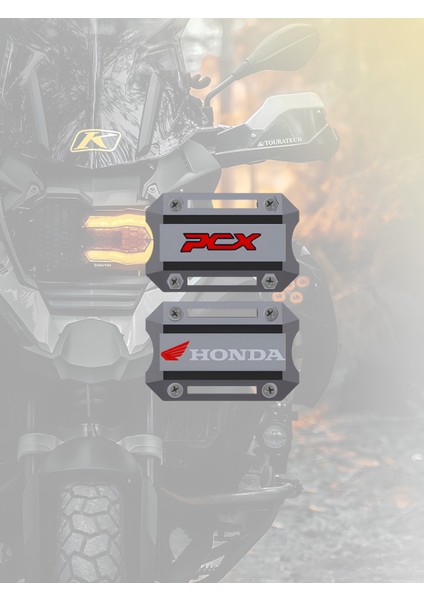 Honda Pcx Için Crash Bar Nardo Gri - Dayanıklı Motor Koruma Aksesuarı (Yan Tampon)