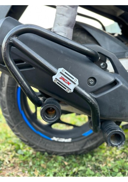 Honda Pcx Için Crash Bar Nardo Gri - Dayanıklı Motor Koruma Aksesuarı (Yan Tampon) fiyatları