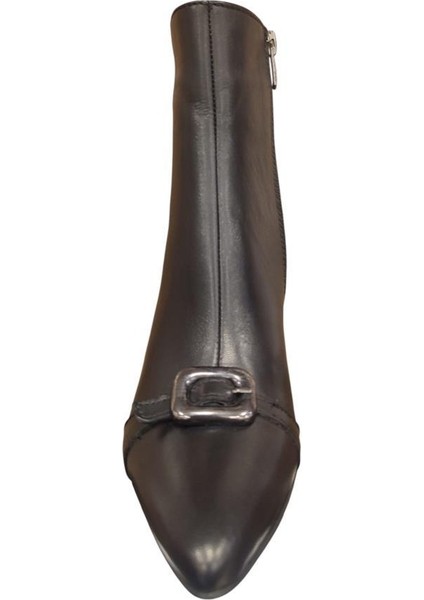 2554001K Sivri Burun Ince Topuk Kadın Deri Bot indirimleri