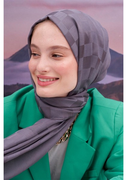 Dama Jakar Italyan Ipekli Şal Gri fiyatları