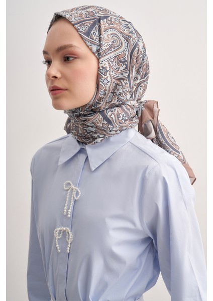 Nilla Pamuklu Şal Ephesus Krem