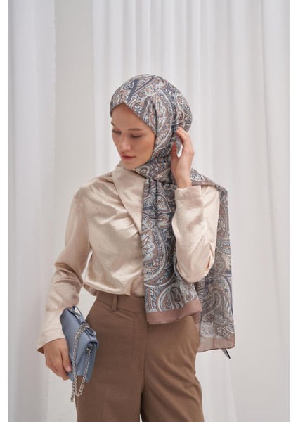 Nilla Pamuklu Şal Ephesus Krem