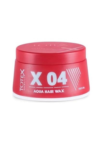 Totex x 04 Saç Şekillendirici Aqua Jel Wax | Saç Kenar Kontrolü | Ultra Yüksek Tutuş & Maksimum Kontrol | Unisex Parfüm Kokulu 150ML fiyatları