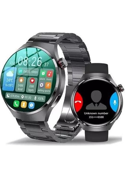 Akıllı Saat Metal Kordonlu Gps ve Nfc Uyumlu Arama Cevaplayan modelleri