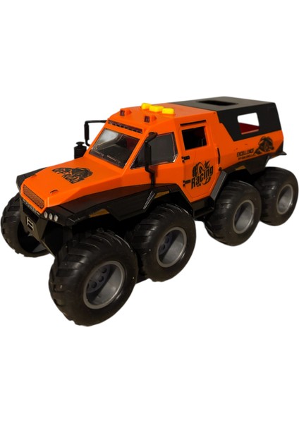 Oyuncak 8 Tekerlekli Kamyonet Model 1/24 Turuncu Ses ve Işıklı fiyatları