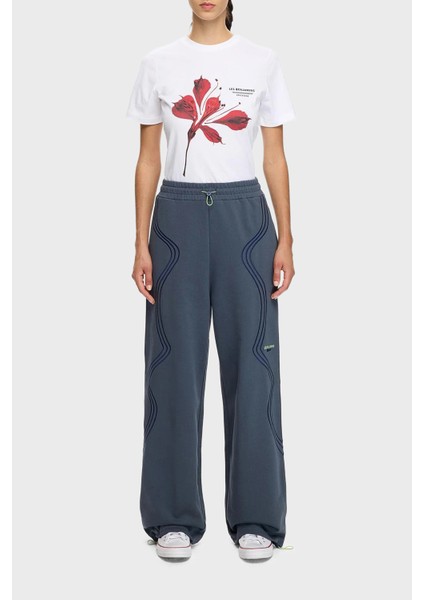 Dikiş Detaylı Relaxed Fit Normal Bel Geniş Paça Pantolon Bayan Pantolon LB25FWTURFUSP fırsatları