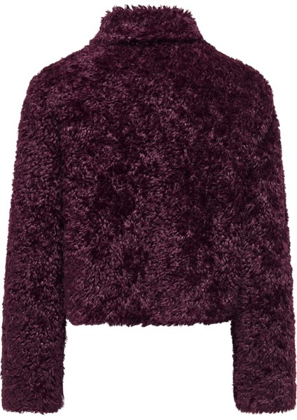 Onlginny Short Teddy Jacket Otw Mont 15352795 Mauve Wine indirimleri