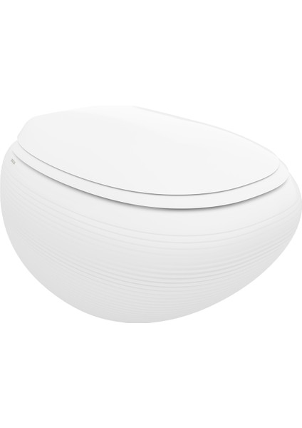 Bocchi Strata Asma Rimless Klozet Beyaz Kapak Dahil 1412-001-0128