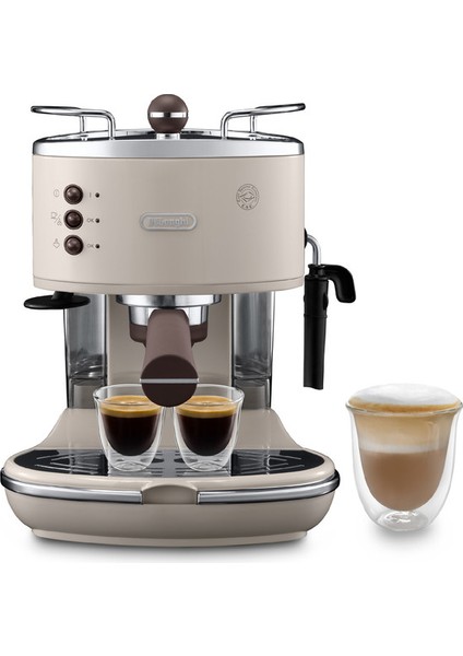 Icona Vintage Manuel / Barista Tipi Espresso Makinesi ECOV 311.BG