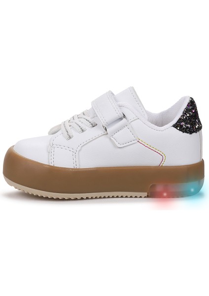 Rena Günlük Cırtlı Işıklı Kız Bebek Spor Ayakkabı fırsatları
