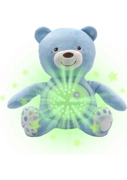 Chicco Bebek Ayıcık Projektör Mavi