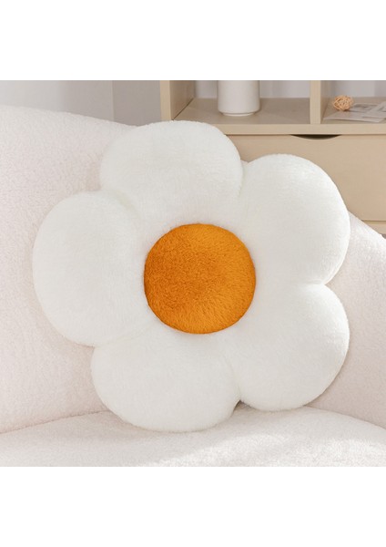 Petal Yastık, Çiçek Başucu Yastığı, Oturma Odası Kanepe Yastığı, Cumba Dekorasyonu, Ayçiçeği (Yurt Dışından)