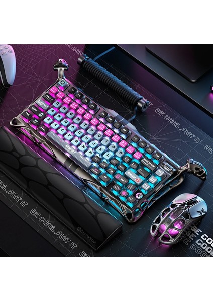 Mercury V75 Pro Hall Effect, Rapid Trigger 8.000 Hz Kablolu Manyetik Klavye + Xpro 32.000 Dpı Rgb Kablosuz Mouse Oyuncu Seti, Gri fiyatları