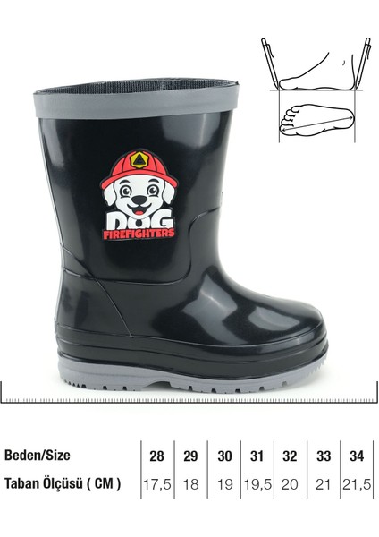 Erkek Çocuk Kışlık Pvc Su Gecirmez Içinde Harici Çıkarılabilir Çoraplı Yağmur Bot Çizme fiyatları