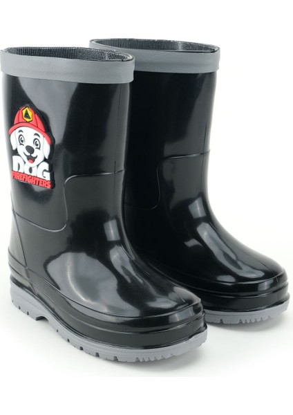 Erkek Çocuk Kışlık Pvc Su Gecirmez Içinde Harici Çıkarılabilir Çoraplı Yağmur Bot Çizme modelleri