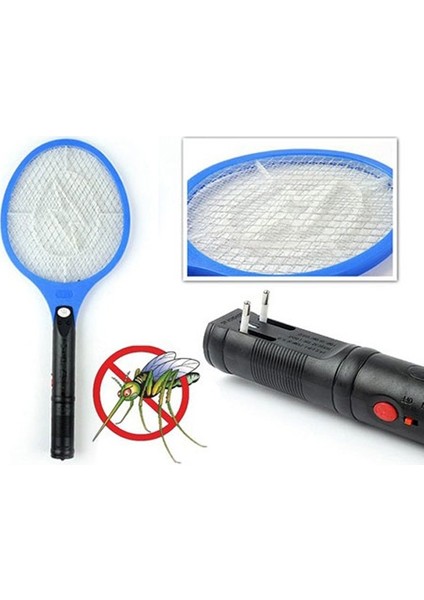 Şarjlı Sinekleri Vurmak Için Raket