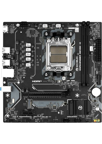 Challanger B850M-K Am5 Ddr5 6000 Mhz M.2 HDMI Matx Amd Anakart fiyatları