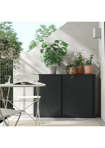 Sundsdö Kapaklı Dolap Antrasit 60 x 35 x 86 cm indirimleri