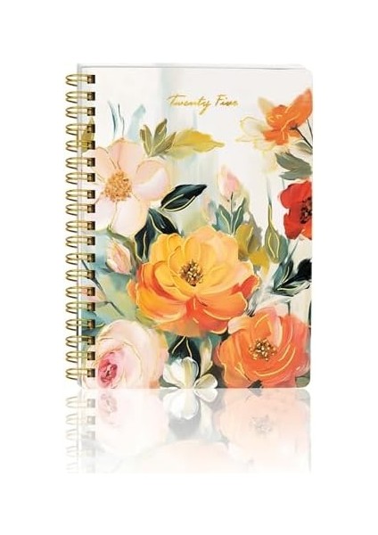 Journals Spiralli Sert Kapak 2025 Günlük Ajanda A5 fiyatları