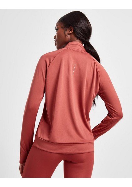 Running Swoosh 1/4 Zip Women's Long Sleeve T-Shirt Kadın Uzun Kollu Spor Üst fırsatları